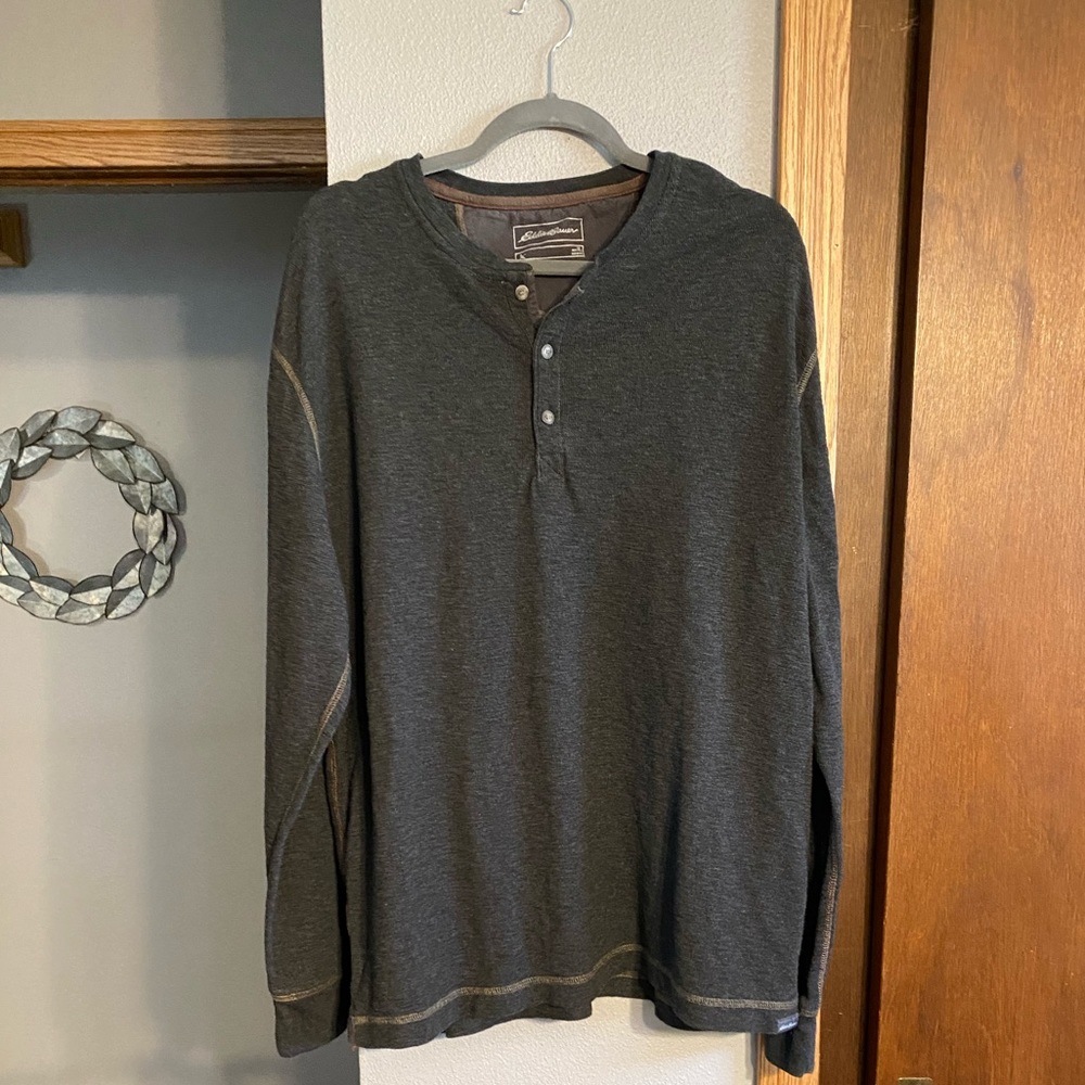 Eddie Bauer Mens Henley